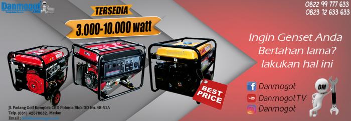 Ingin Genset Tahan Lama, Lakukan hal ini!